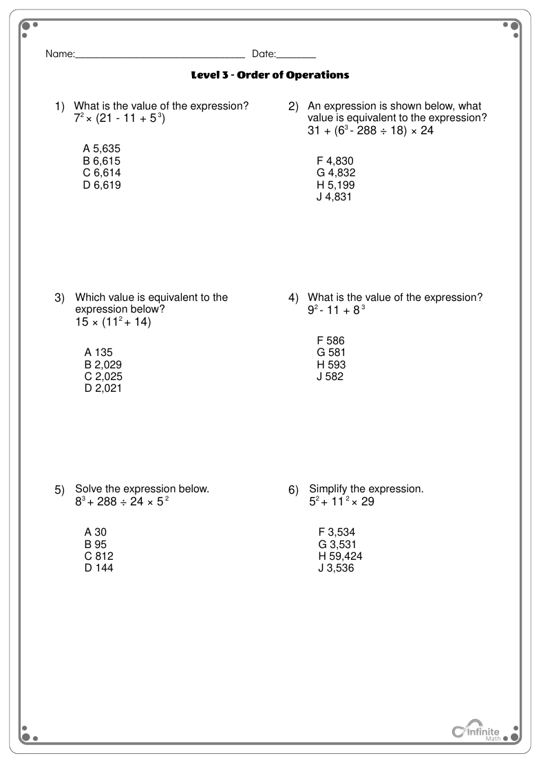 small whole numbers 4 steps